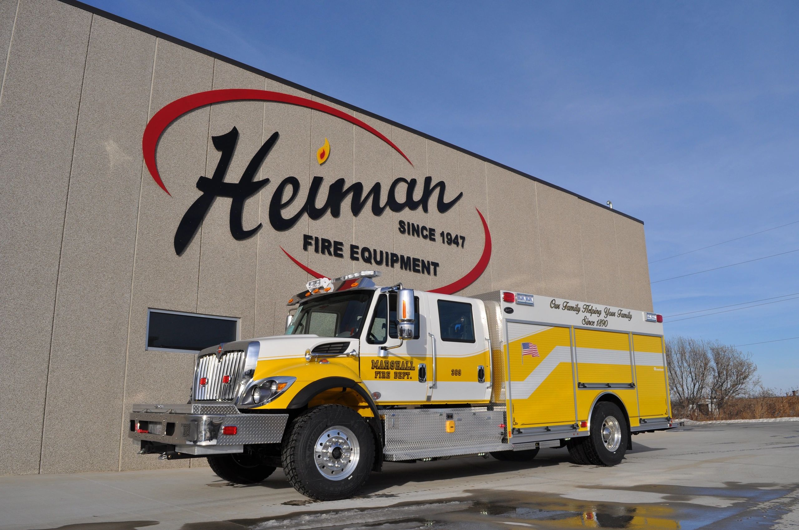 Marshall, MN Fire Dept. Rosenbauer Rescue